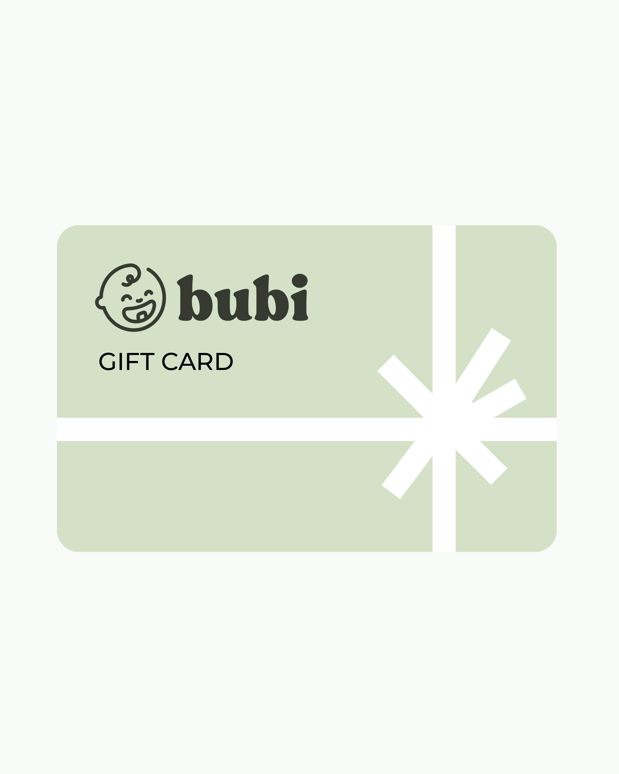 bubi fabulous gift card front