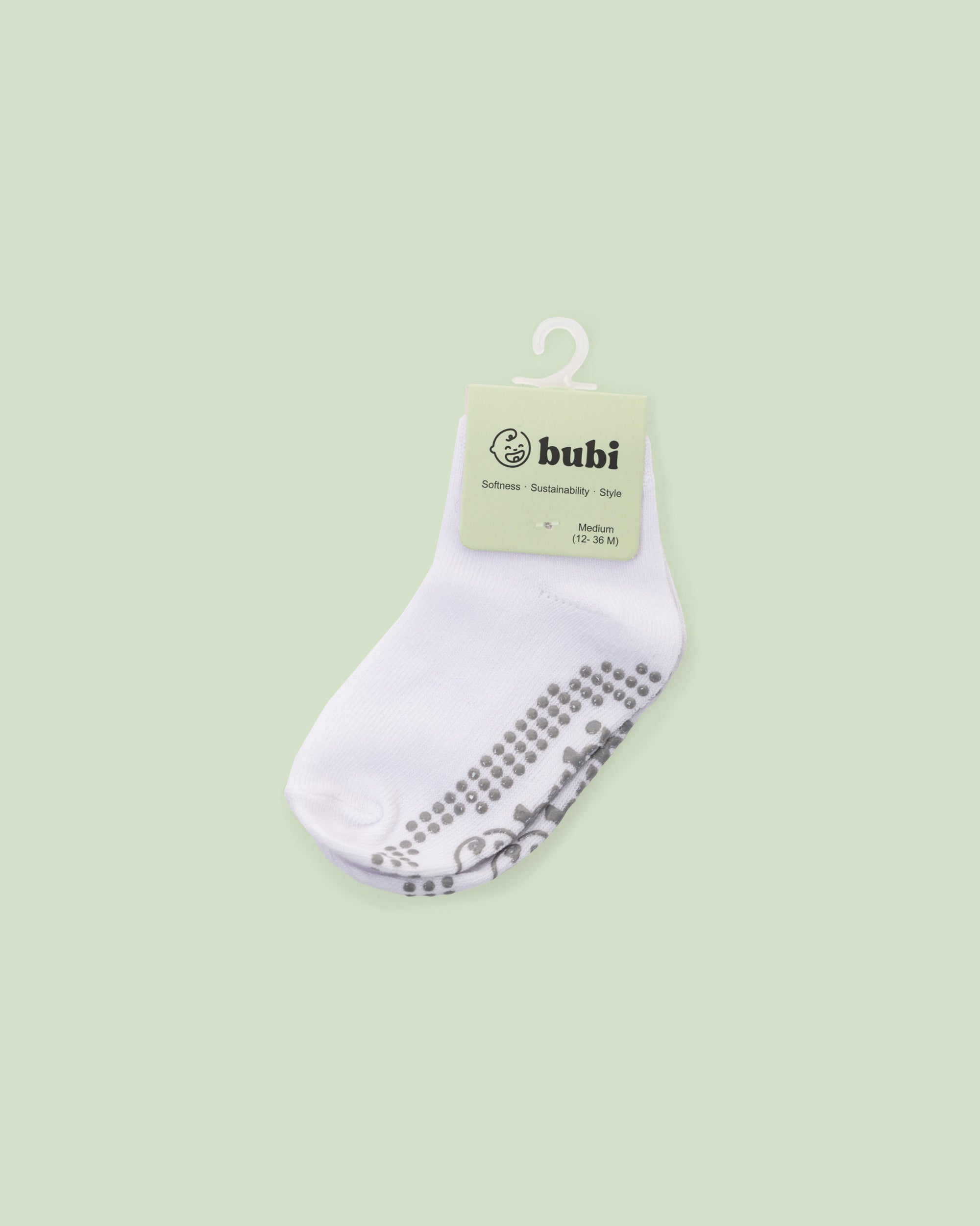 cotton baby socks - front view