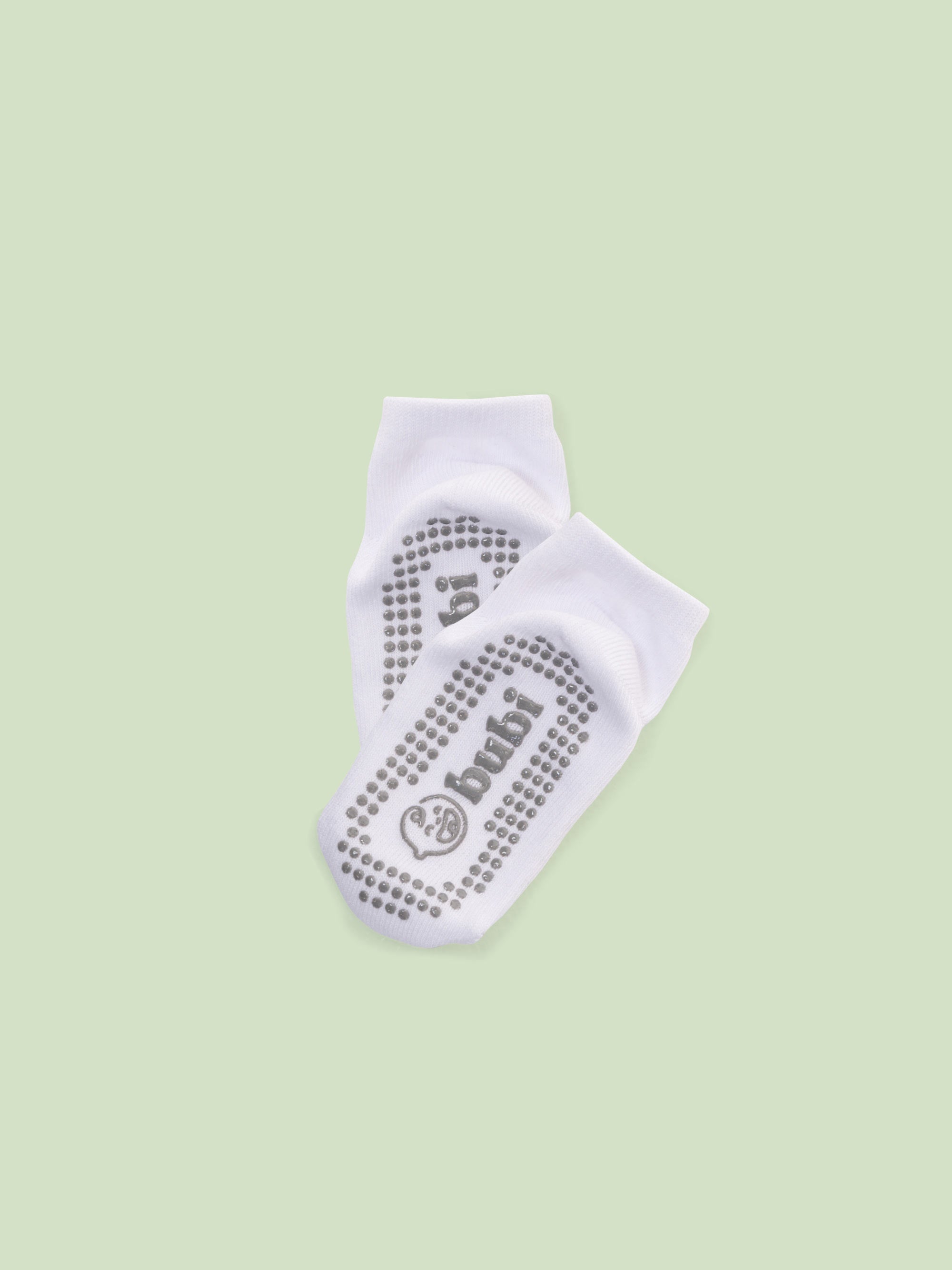 cotton baby socks - back view